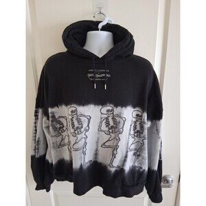 Disney Mickey Mouse Skeleton Dance Silly Symphony Hoodie Sweatshirt XL